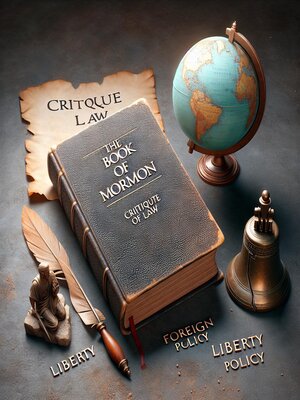 cover image of The Book of Mormon, a critique of Law, Foreign Policy, and Liberty